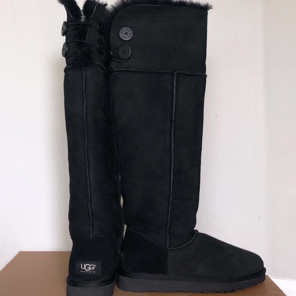 UGG Black Over the Knee Boots